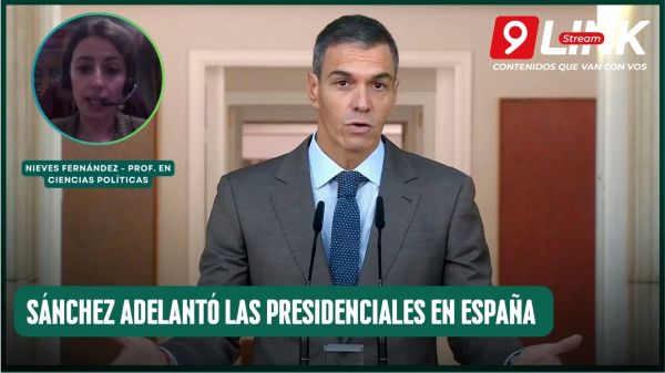 SÁNCHEZ ADELANTÓ LAS PRESIDENCIALES EN ESPAÑA 
